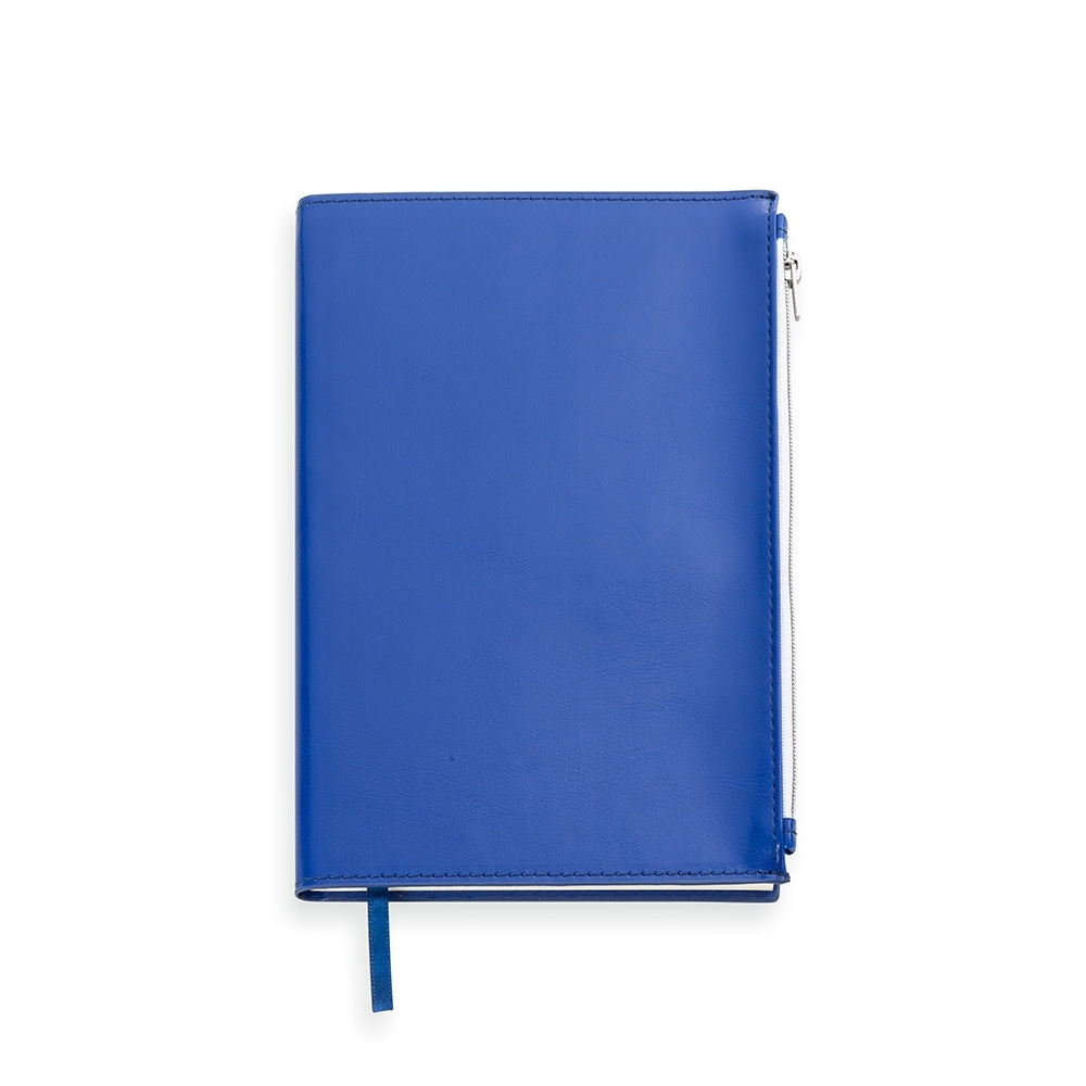 Caderno com Bolso frontal Capa couro ecológico