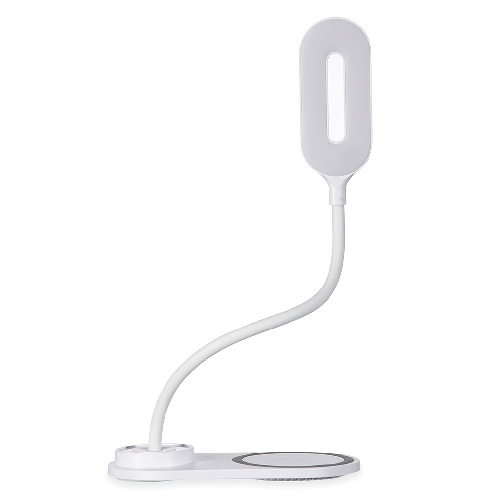 Luminária LED de Mesa com Carregador Wireless por indução