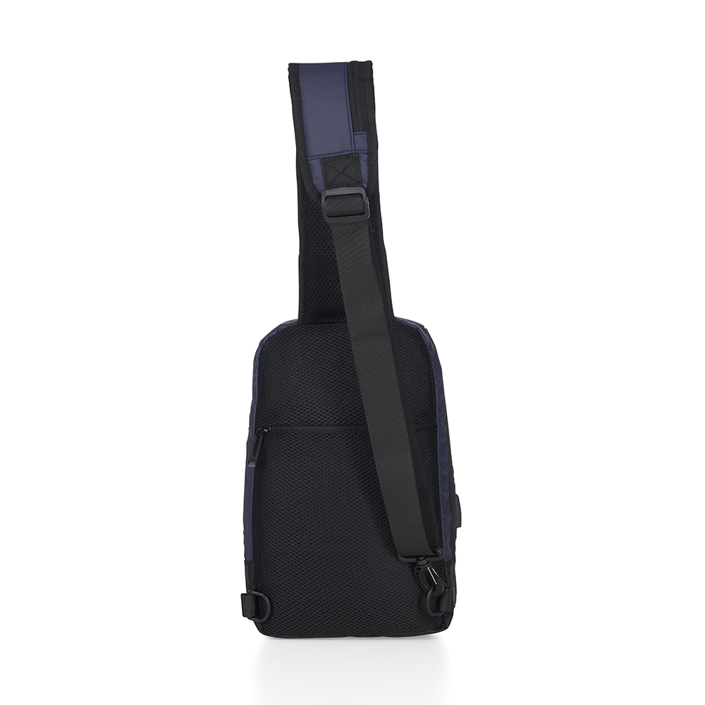 Mochila transversal USB