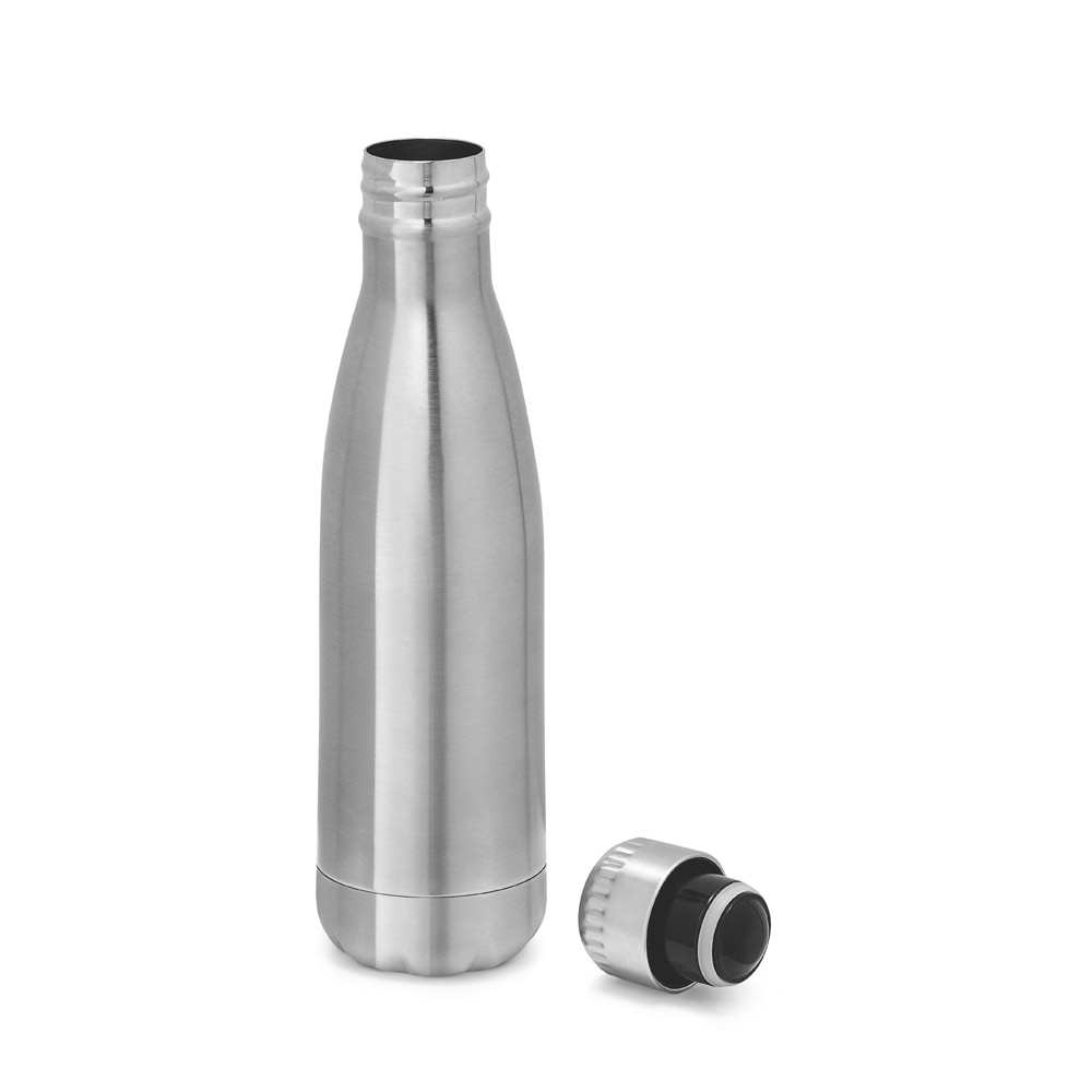 Garrafa squeeze térmica em aço inox 510 ml