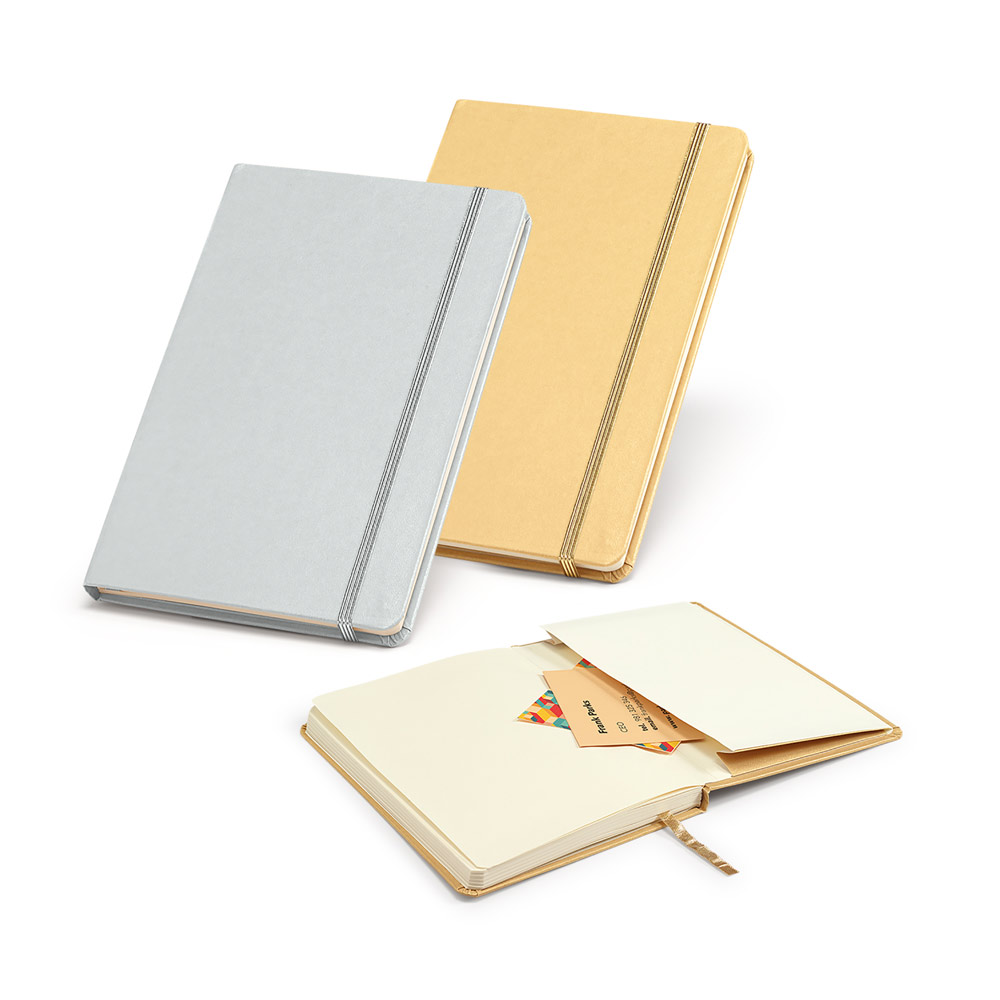 Caderno capa dura 137 x 210 mm