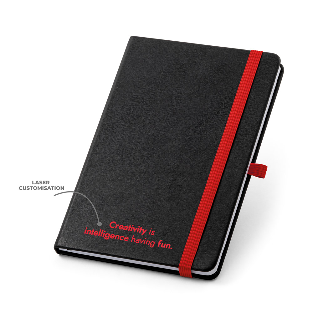 Caderno capa dura 140 x 210 mm