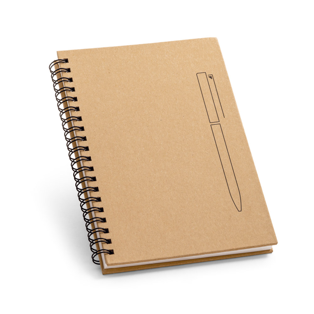 Caderno Eco capa dura 130 x 180 mm em Papel Pedra