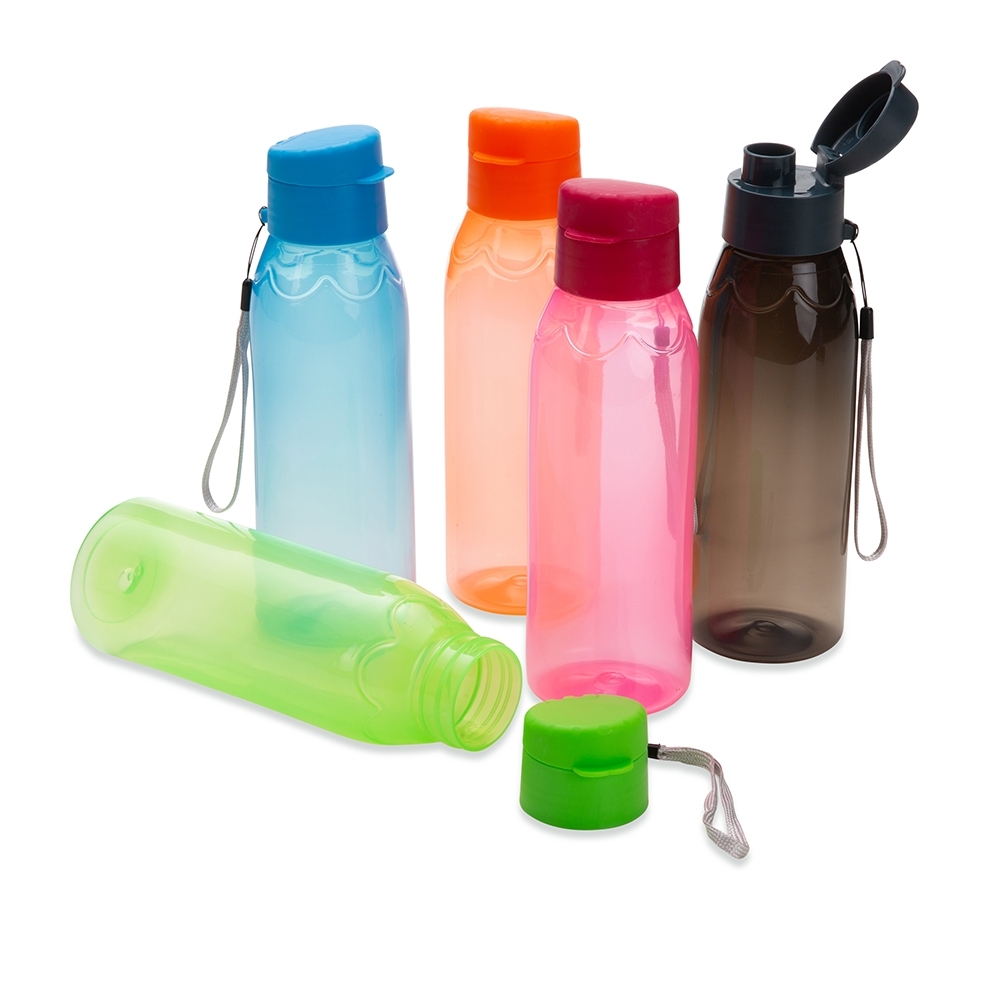 Squeeze plástico 700ml livre de BPA. Garrafa