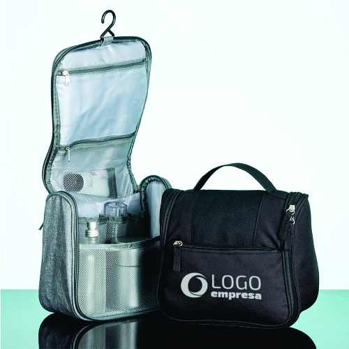 Necessaire organizadora em tecido nylon Oxford