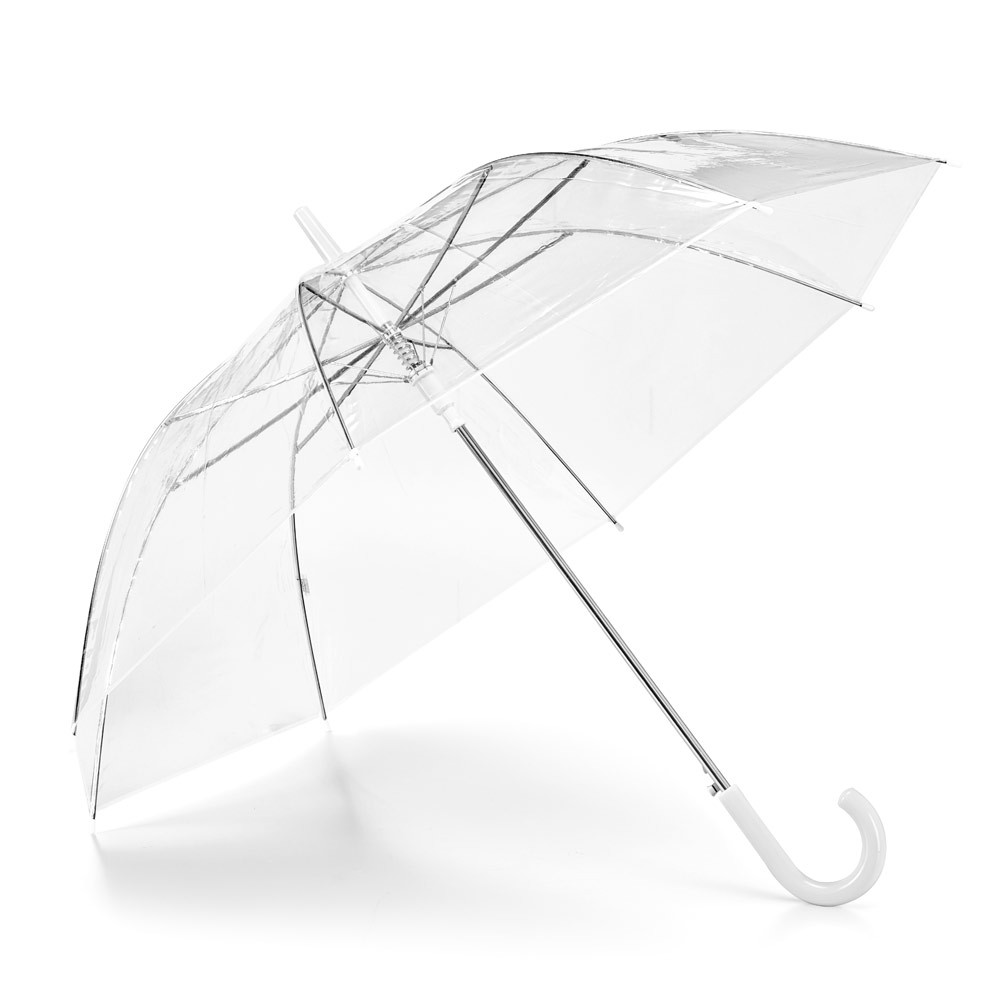 Guarda-chuva transparente em POE com abertura automática. ø1000 x 815 mm