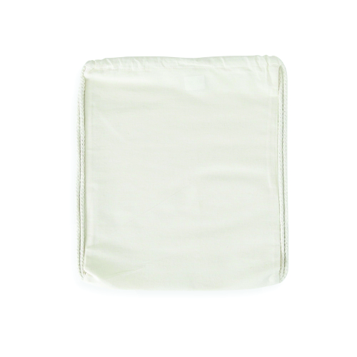Mochila saco em algodão. 39,5 x 32,3 cm. Ecológico. Sustentável.