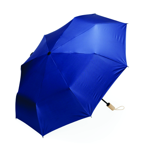 Guarda-chuva manual de nylon com impacto impermeável e proteção UV, tecido interno em vinil. Com 8 varetas. 69 X 4,7 cm.