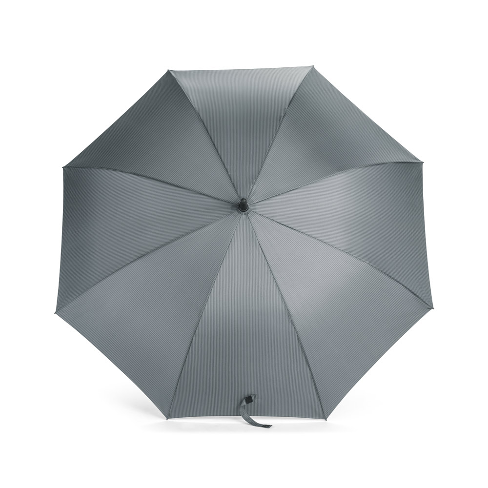 Guarda-chuva em 190T pongee com varetas em fibra de vidro e pega em c. sintético. Guarda-chuva à prova de vento com abertura automática. ø1175 x 925 mm