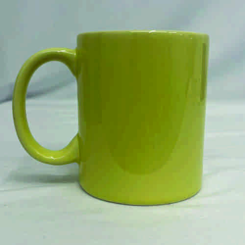 Caneca Cerâmica colorida. 325 ml.