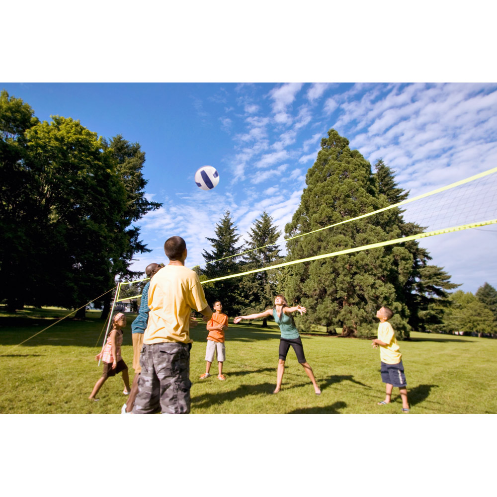 Novidade 2025!!! Bola de voleibol com faixas em azul e branco. Tamanho 5.