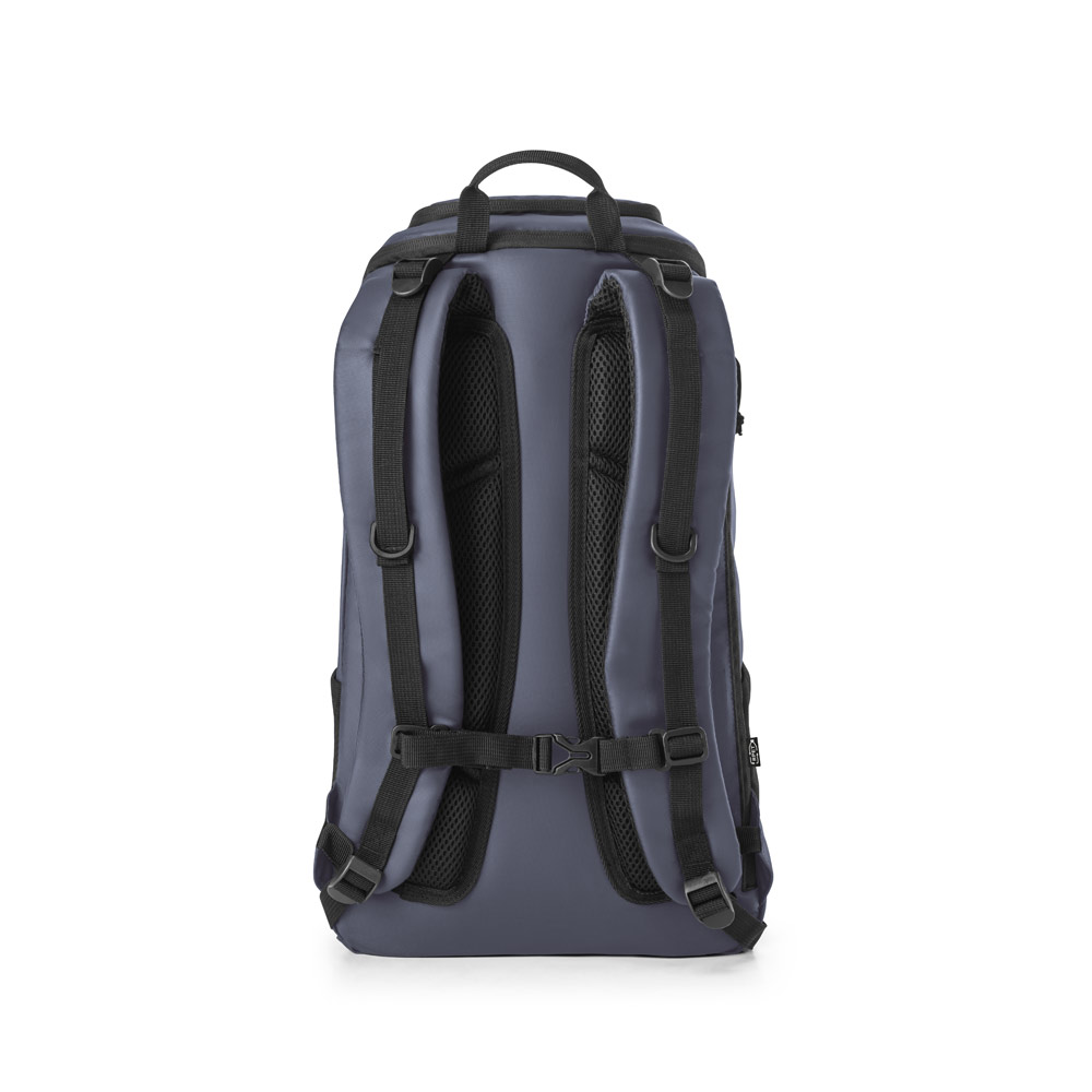 Novidade 2025!!! Mochila estilo hiking. Composta por 600D poliéster reciclado (100% rPET) com revestimento resistente à água. Capacidade até 18 L. 280 x 455 x 160 mm