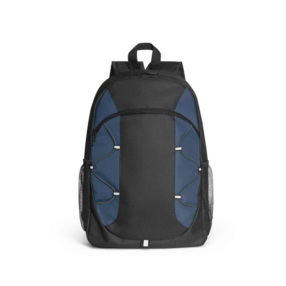 Novidade 2025!!! Mochila em 600D com detalhes em ripstop colorido. Capacidade 16 L. 290 x 440 x 120 mm.