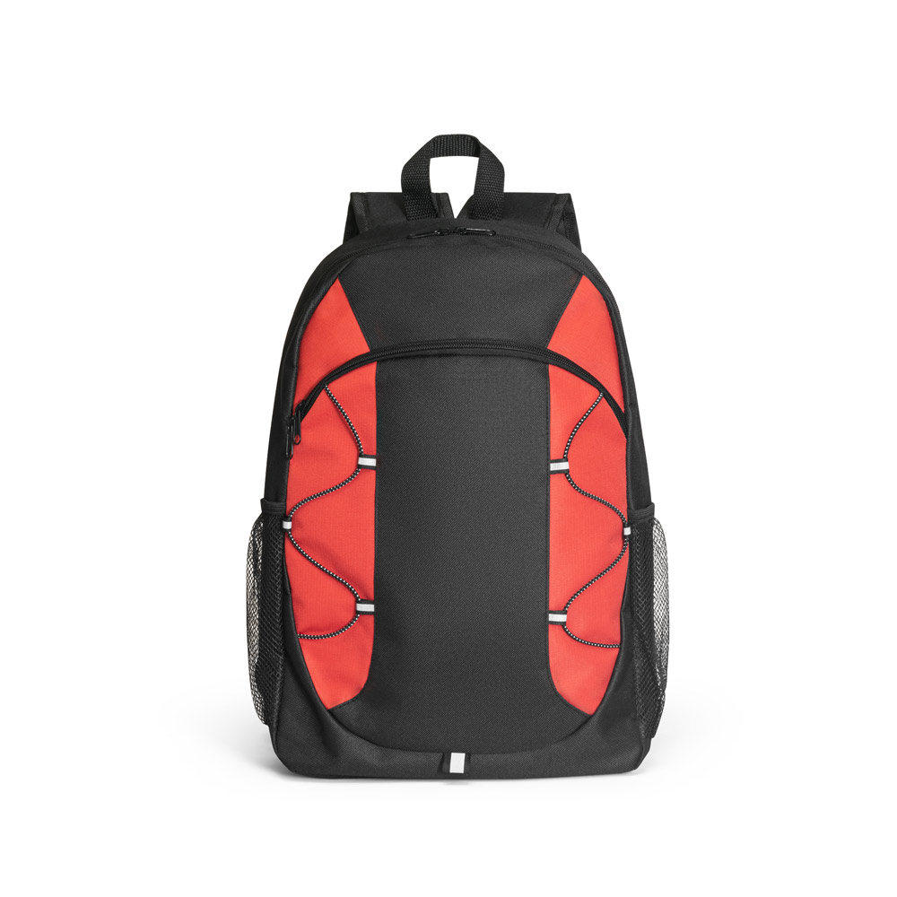 Novidade 2025!!! Mochila em 600D com detalhes em ripstop colorido. Capacidade 16 L. 290 x 440 x 120 mm.