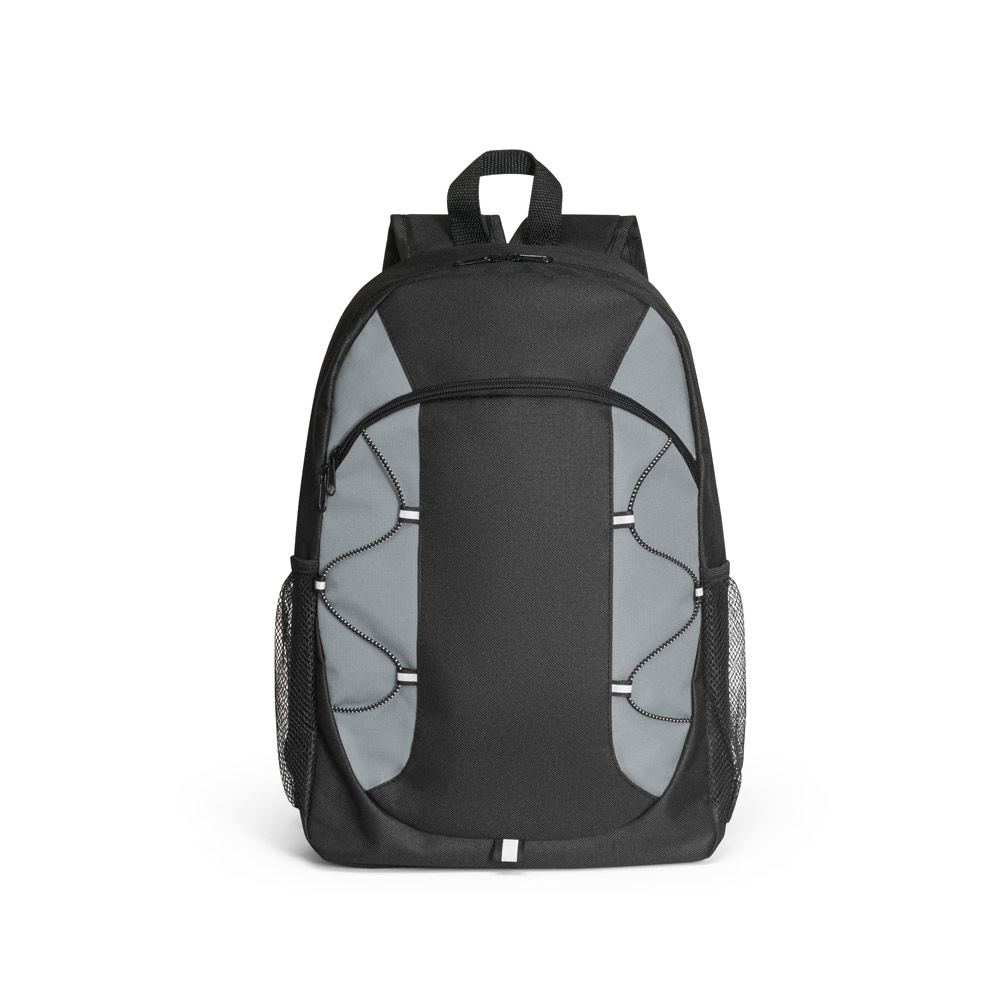 Novidade 2025!!! Mochila em 600D com detalhes em ripstop colorido. Capacidade 16 L. 290 x 440 x 120 mm.