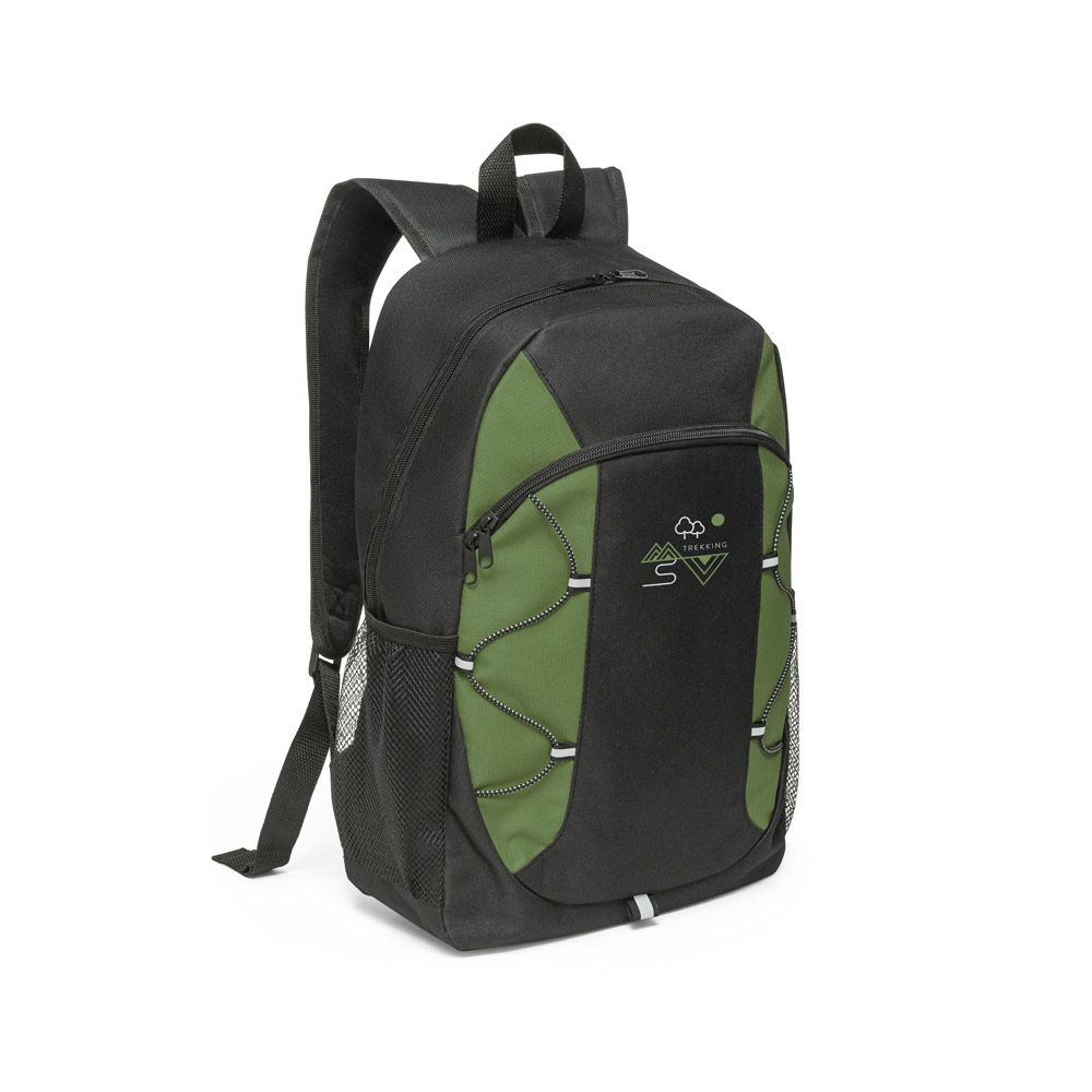 Novidade 2025!!! Mochila em 600D com detalhes em ripstop colorido. Capacidade 16 L. 290 x 440 x 120 mm.