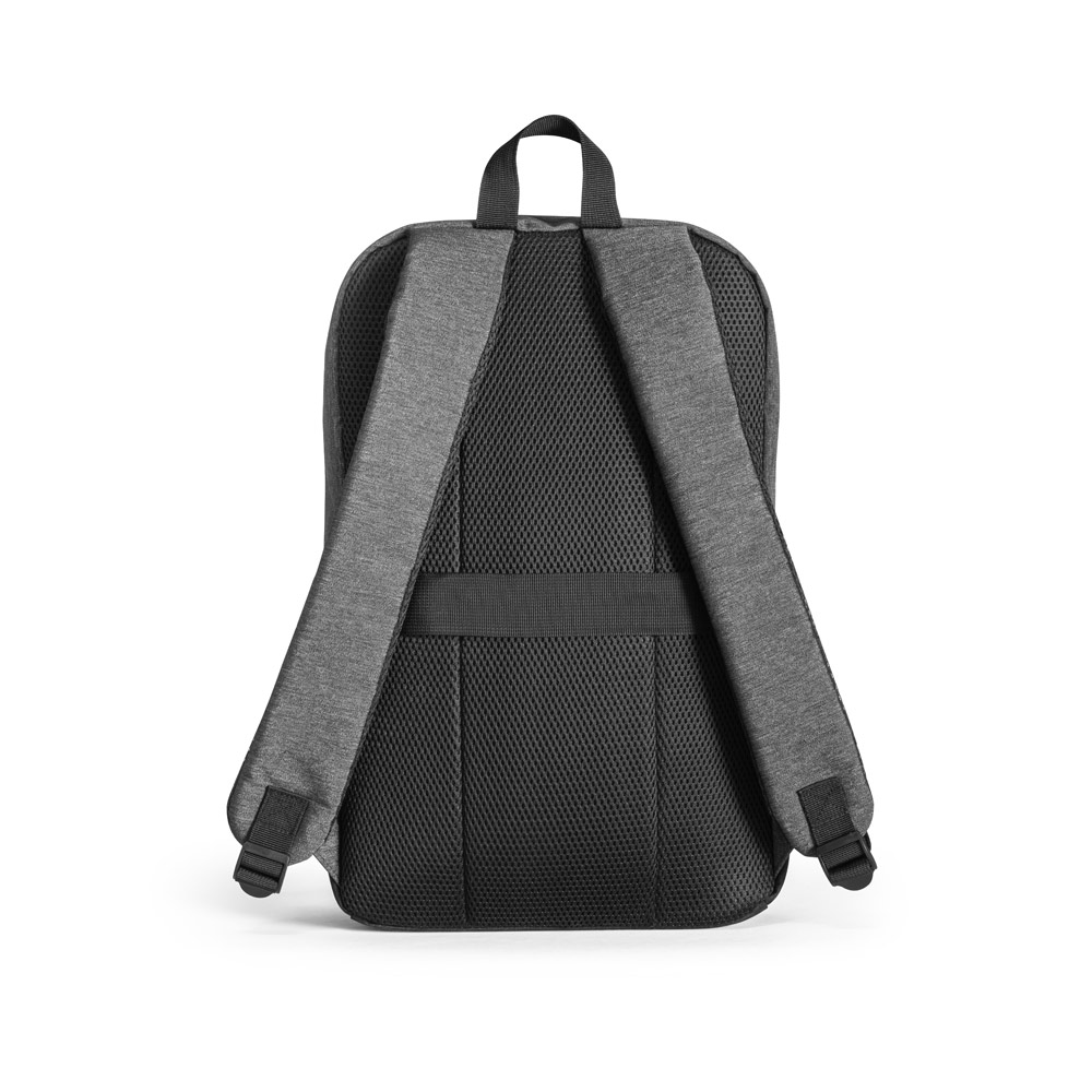 Novidade 2025!!! Mochila para notebook em 300D 2Tone de alta densidade com nylon. Capacidade até 17 L. 280 x 440 x 150 mm.