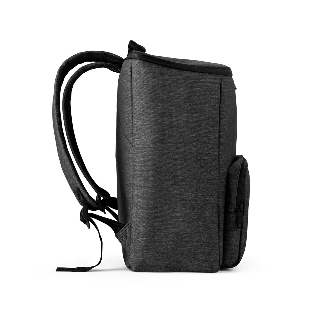 Novidade 2025!!! Mochila com isolamento térmico em Nylon 2Tone com interior forrado em PEVA. Capacidade até 15 L. Certificação EU Food Grade. 290 x 380 x 160 mm