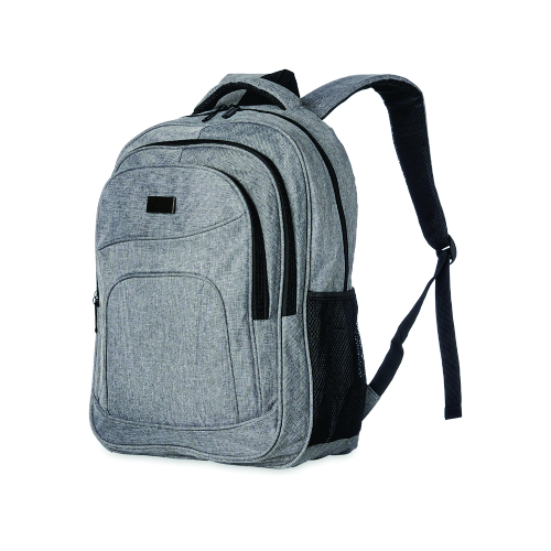 Mochila de nylon 30 litros com três compartimentos, sendo o principal com bolso para notebook 15,6. 44 x 32 x 22 cm.