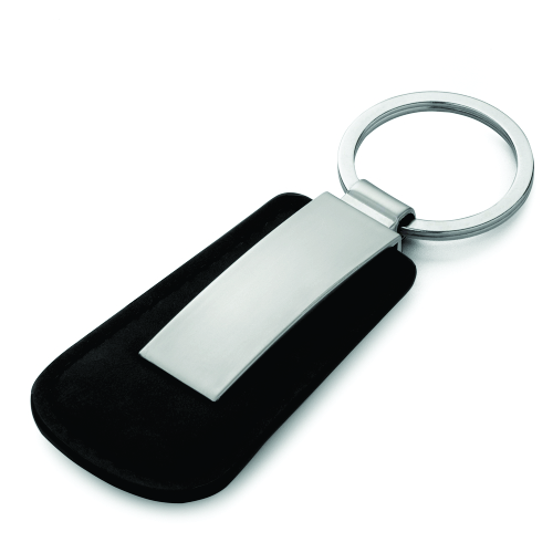 Novidade!!! Chaveiro em metal fosco e PU. 10x3,6cm