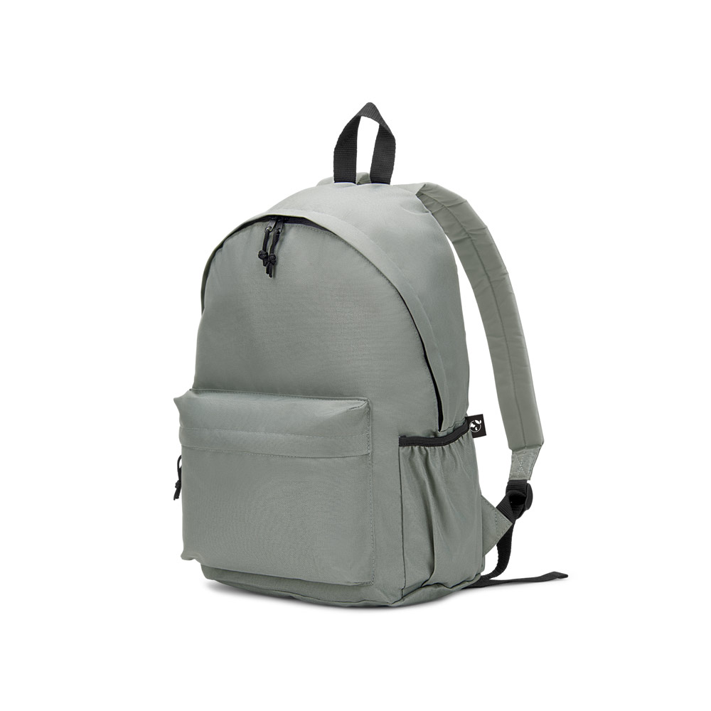 Novidade 2026!!! Mochila em poliéster reciclado 600D com bolso frontal espaçoso 18 L