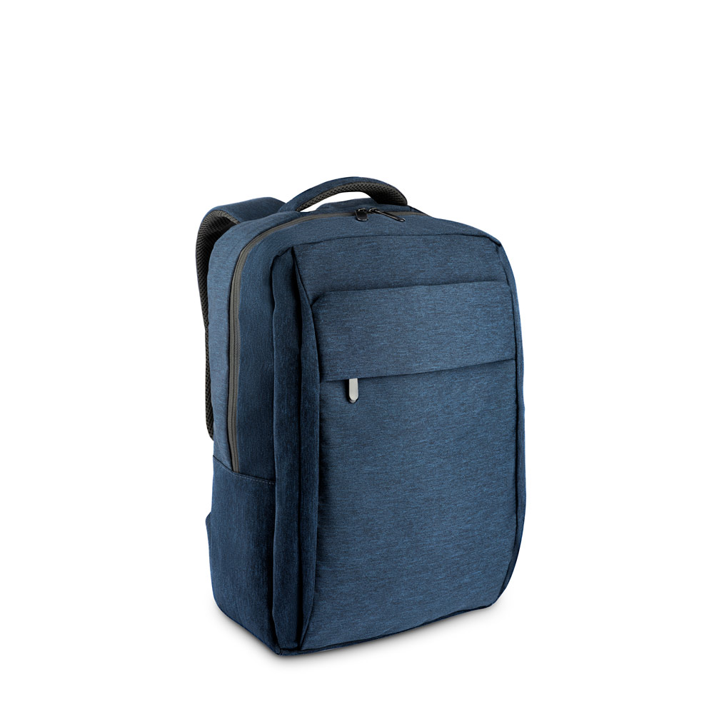 Novidade 2026!!! Mochila, totalmente almofadada, para notebook 15,6" em poliéster reciclado 300D de alta densidade 18 L