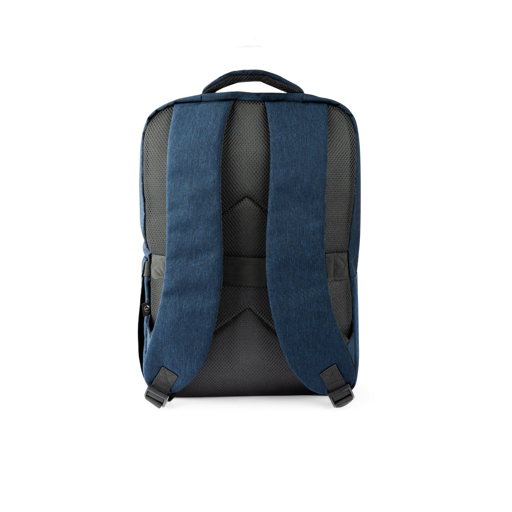 Novidade 2026!!! Mochila, totalmente almofadada, para notebook 15,6" em poliéster reciclado 300D de alta densidade 18 L