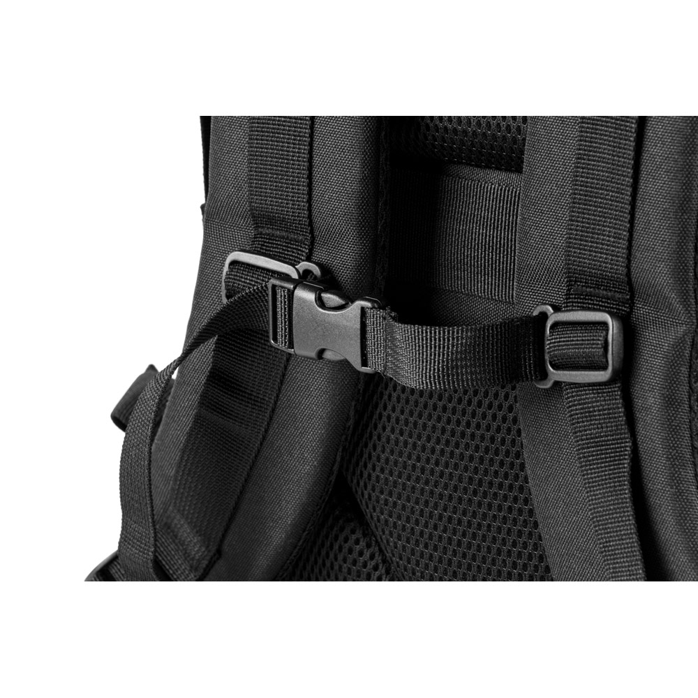 Novidade 2026!!! Mochila estilo militar em poliéster reciclado 600D, de alta densidade, com bolso para notebook 17.3" 21 L