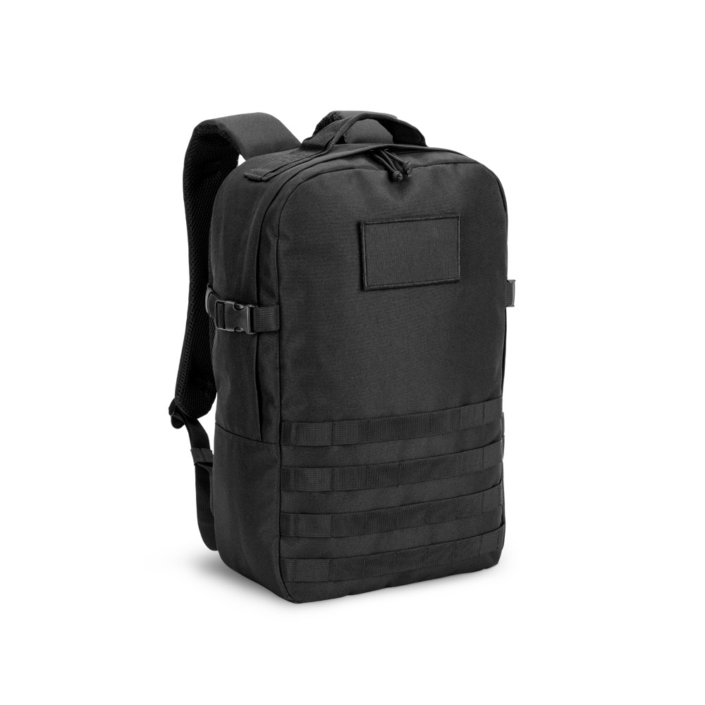 Novidade 2026!!! Mochila estilo militar em poliéster reciclado 600D, de alta densidade, com bolso para notebook 17.3" 21 L