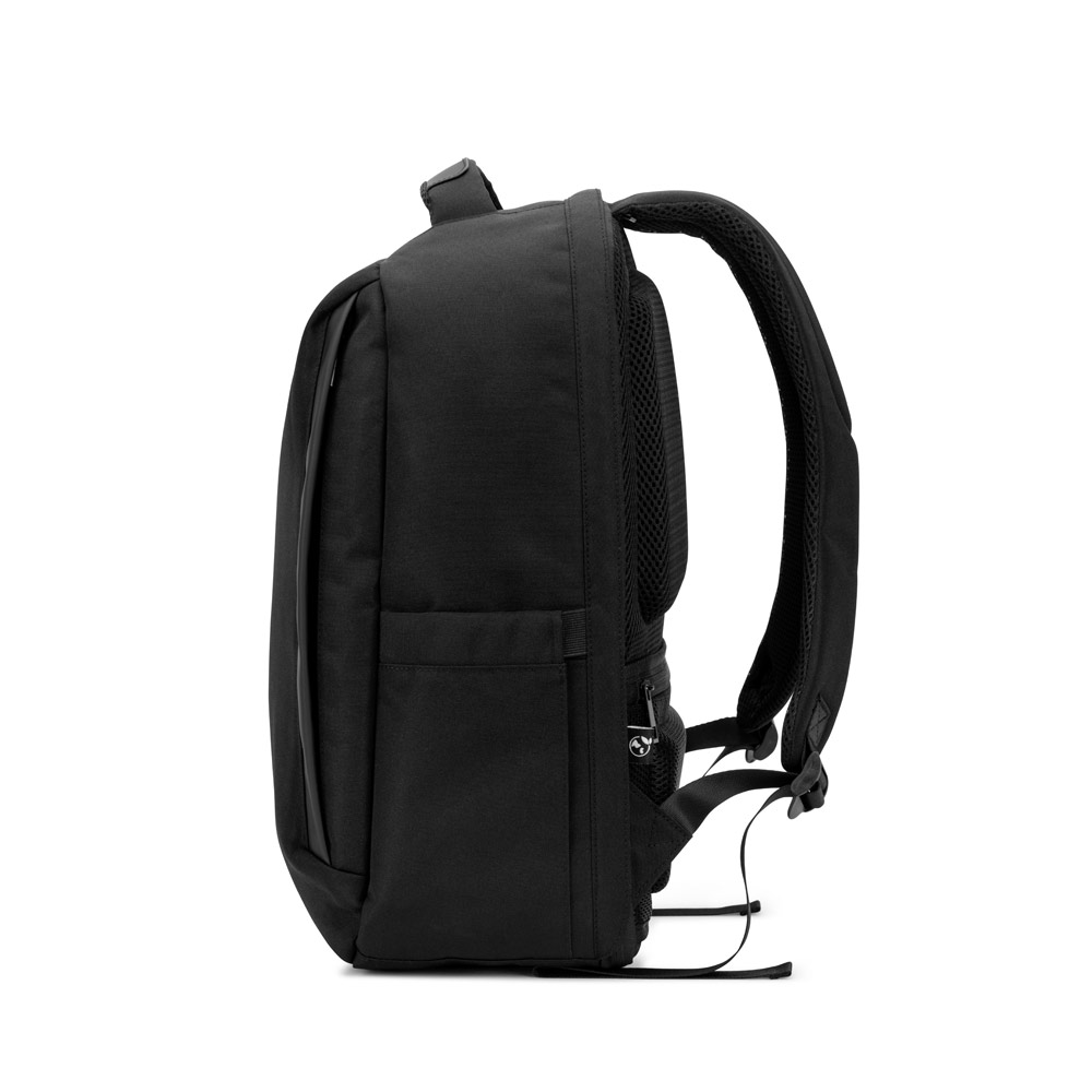 Novidade 2026!! Mochila antirroubo, em poliéster reciclado 600D twill, resistente à água, e bolso para notebook 17.3" 20 L