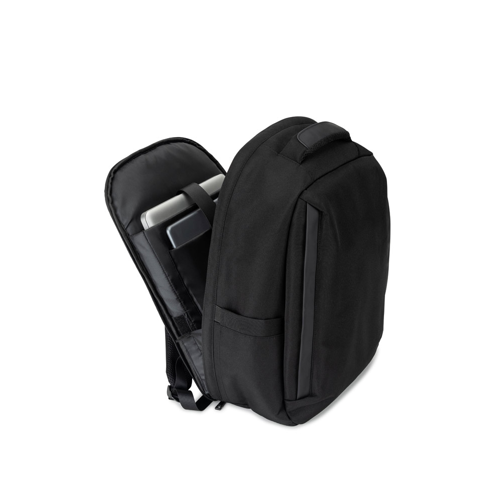 Novidade 2026!! Mochila antirroubo, em poliéster reciclado 600D twill, resistente à água, e bolso para notebook 17.3" 20 L