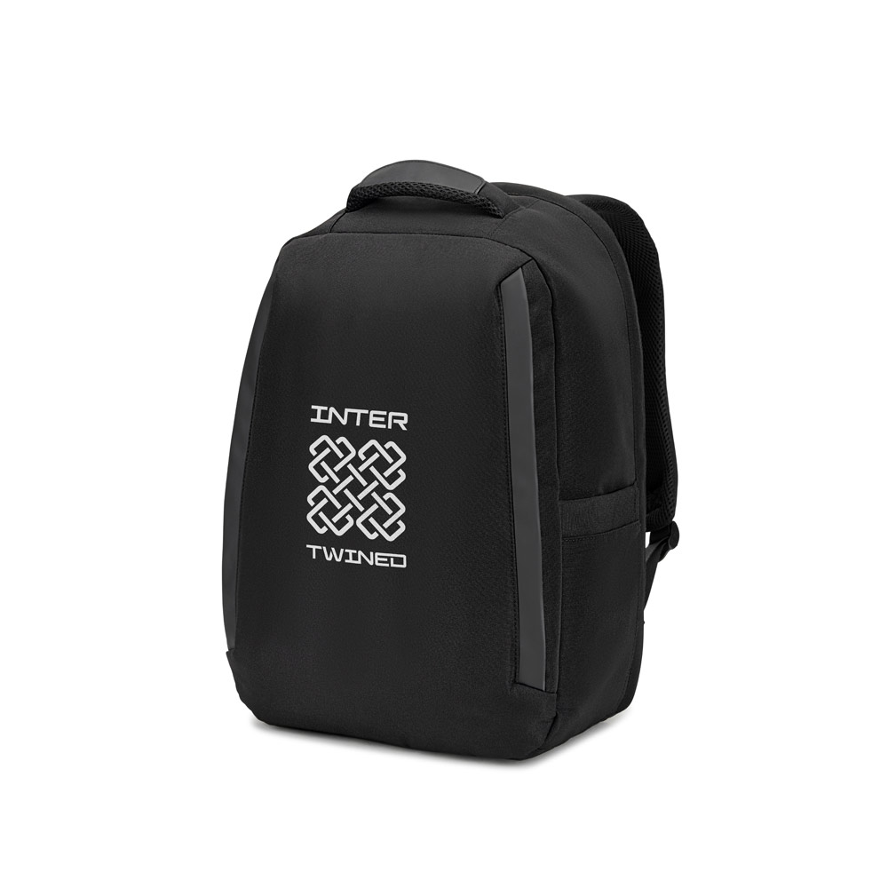 Novidade 2026!! Mochila antirroubo, em poliéster reciclado 600D twill, resistente à água, e bolso para notebook 17.3" 20 L