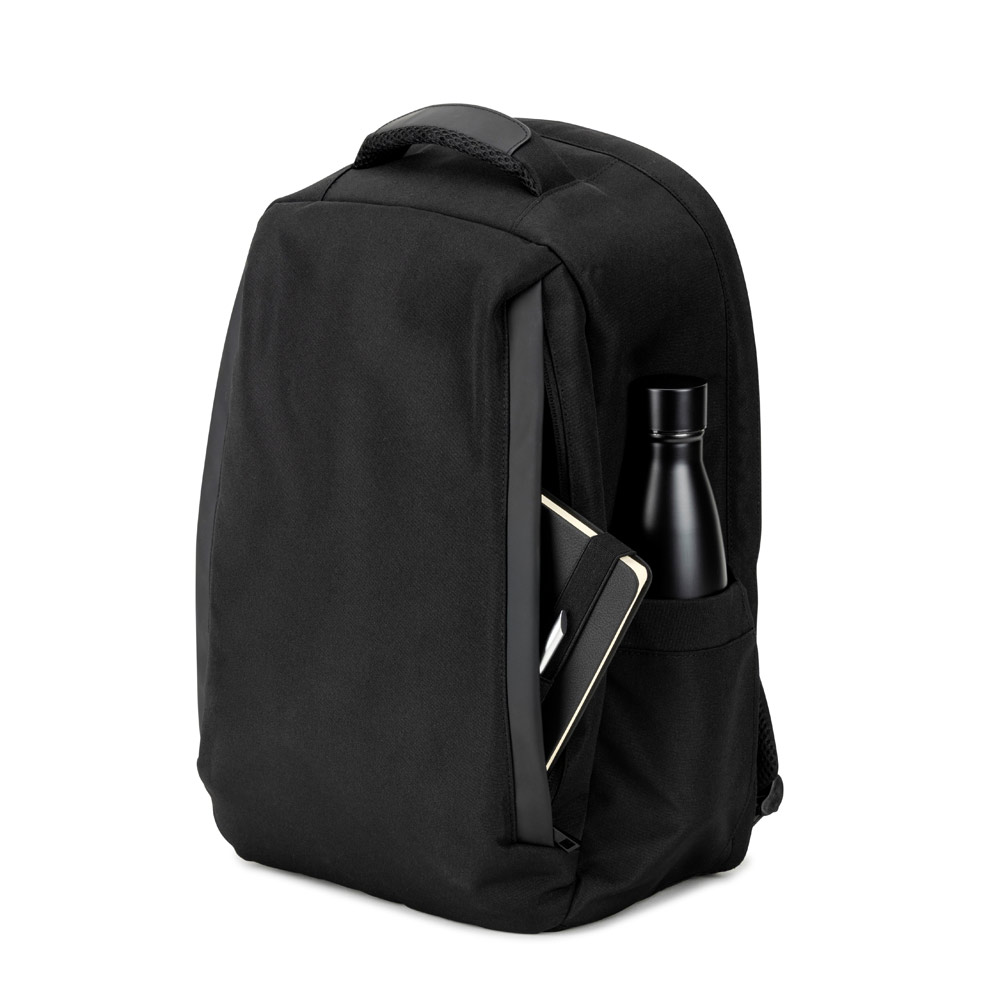 Novidade 2026!! Mochila antirroubo, em poliéster reciclado 600D twill, resistente à água, e bolso para notebook 17.3" 20 L