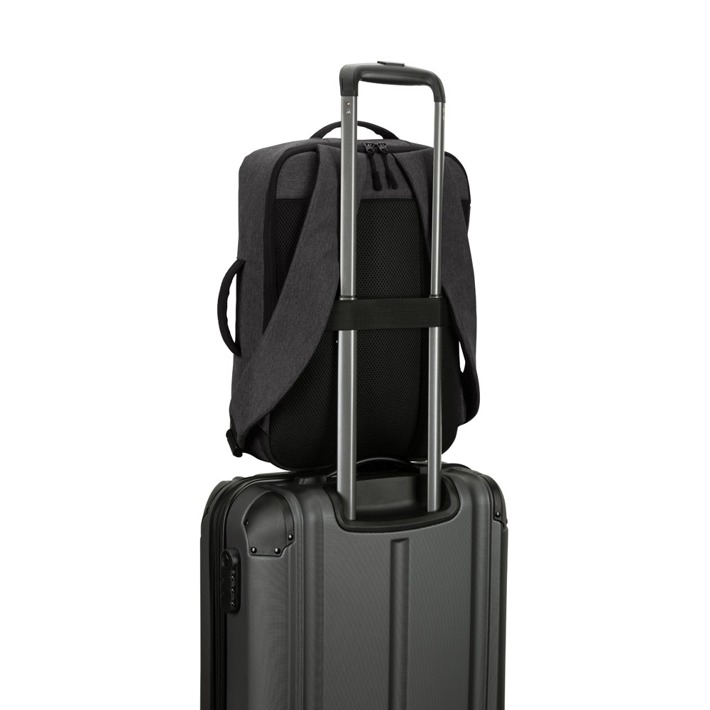 Novidade 2026!!! Mochila para notebook 15.6" em poliéster reciclado 300D de alta densidade 15 L