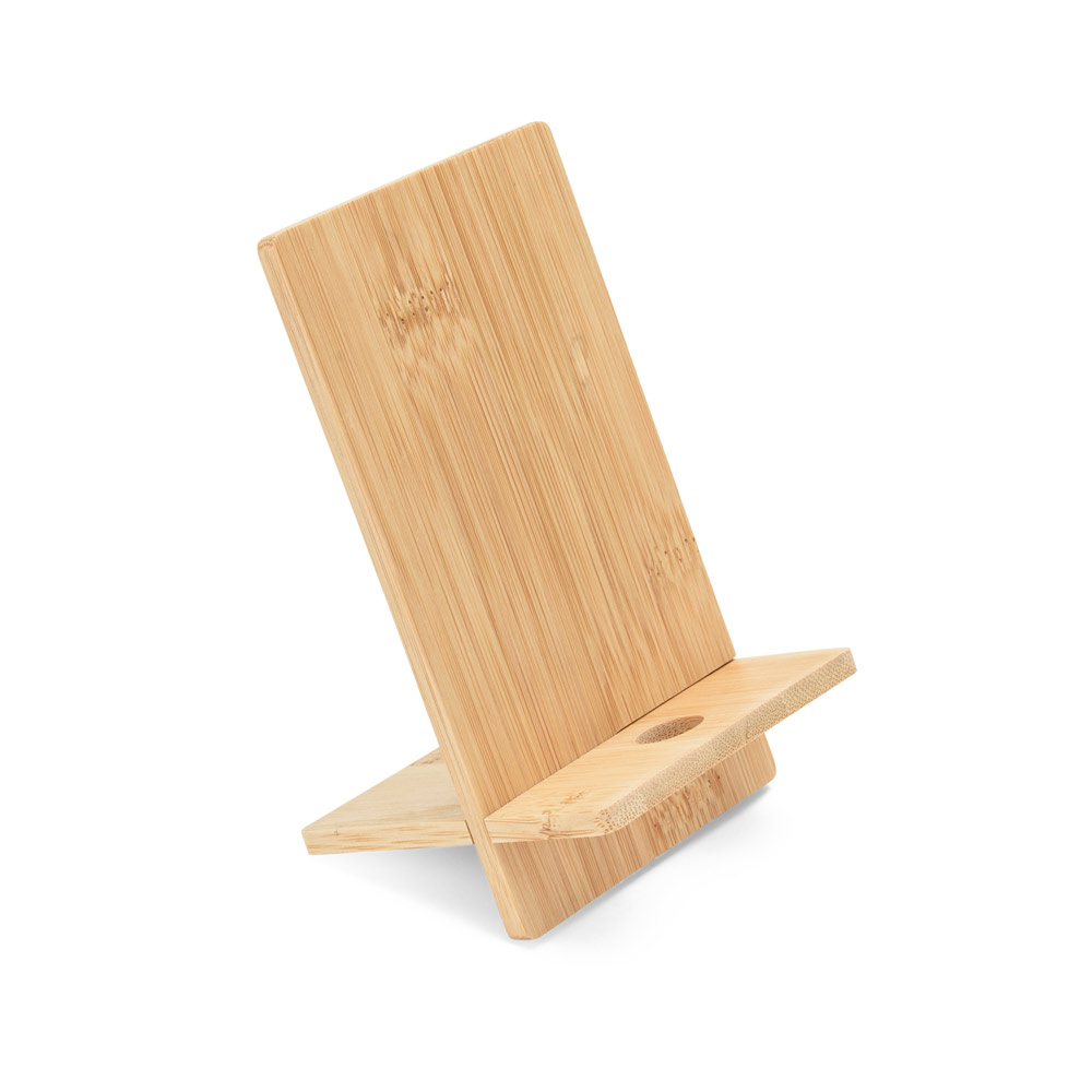 Novidade 2026!!! Suporte para celular em bambu, desmontável em duas partes