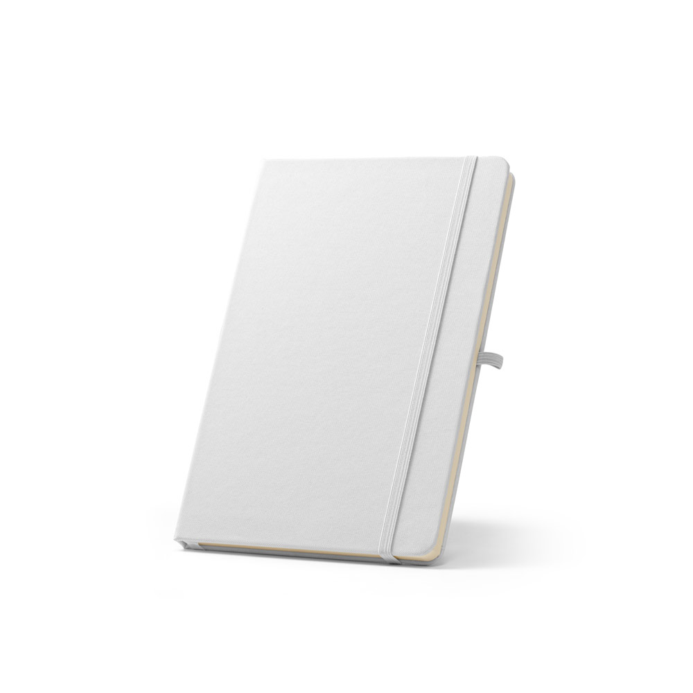 Novidade 2026!!! Caderno A5 de capa dura em PET 100% reciclado 300D ideal para personalização em sublimação