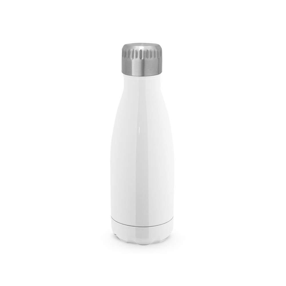 Novidade 2026!!! Garrafa para sublimação em aço inox com parede dupla, isolada a vácuo 380 mL