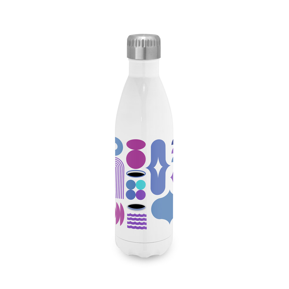 Novidade 2026!!! Garrafa para sublimação em aço inox com parede dupla, isolada a vácuo 800 mL