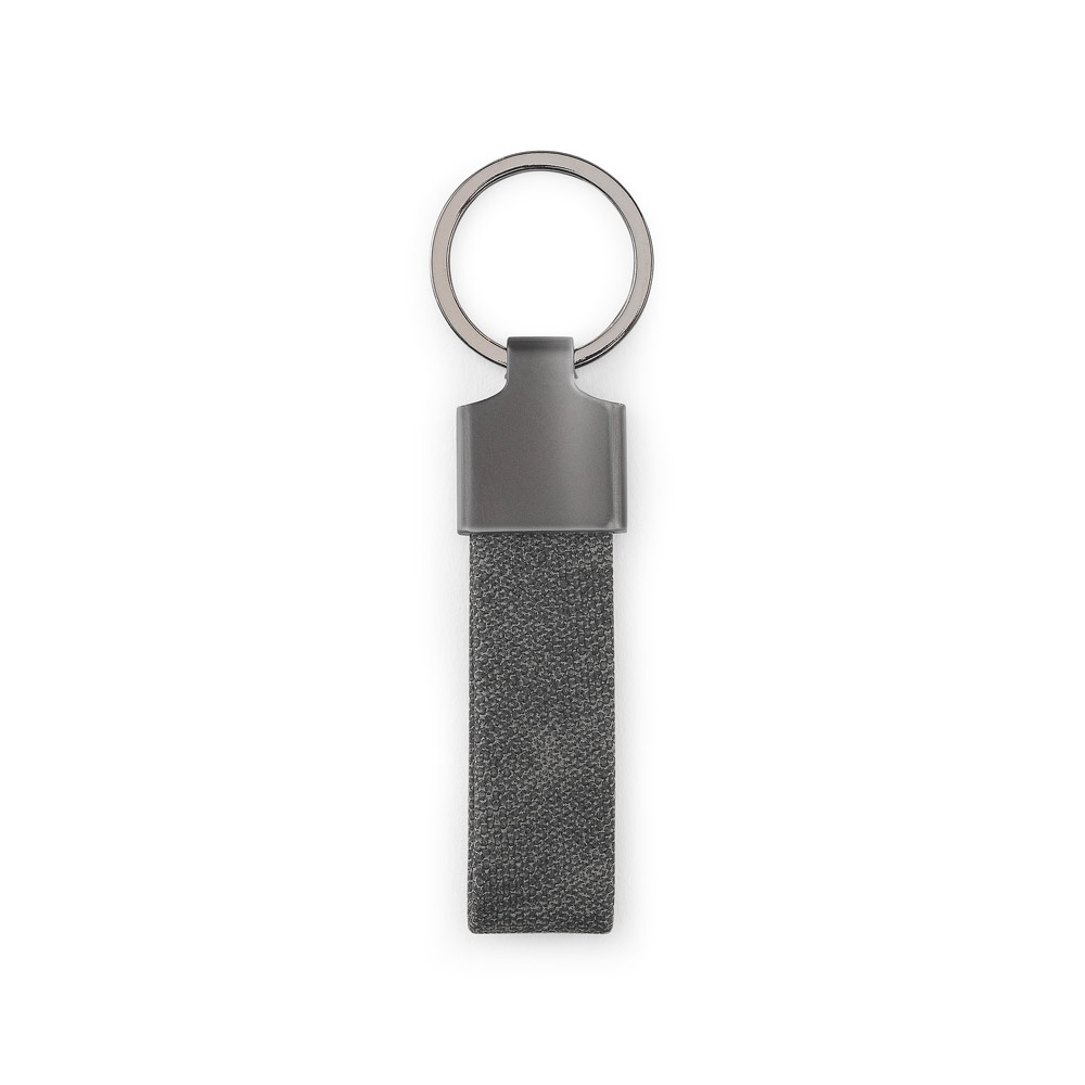 Novidade 2026!!! Conjunto composto por um porta-cartões e chaveiro, ambos em metal e poliéster reciclado (30% rPET)