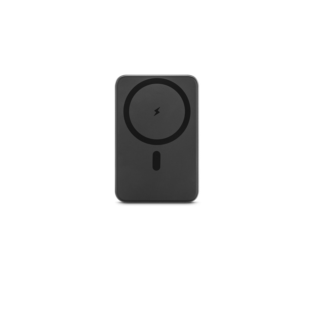 Novidade 2026!!! Bateria portátil magnética em ABS 100% reciclado com suporte, carregador wireless super-rápido 15W e capacidade de 10.000 mAh