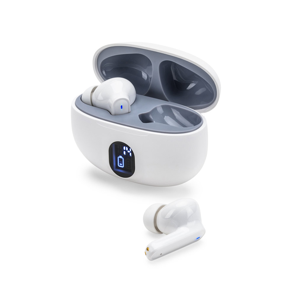 Novidade 2026!!! Fones de ouvido wireless em ABS 100% reciclado e autonomia de 4h