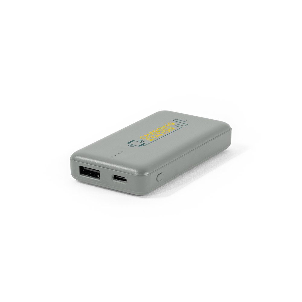 Novidade 2026!!!! Bateria portátil em ABS 100% reciclado e capacidade de 4.000 mAh