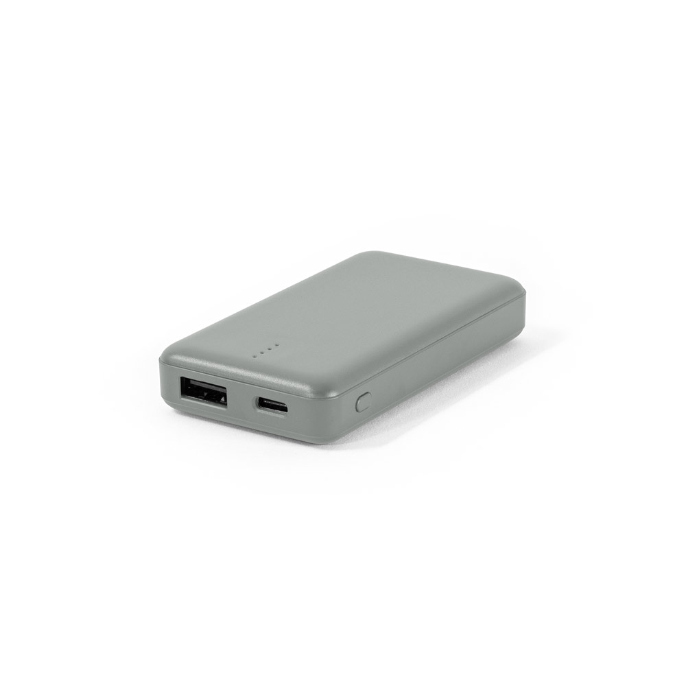 Novidade 2026!!!! Bateria portátil em ABS 100% reciclado e capacidade de 4.000 mAh
