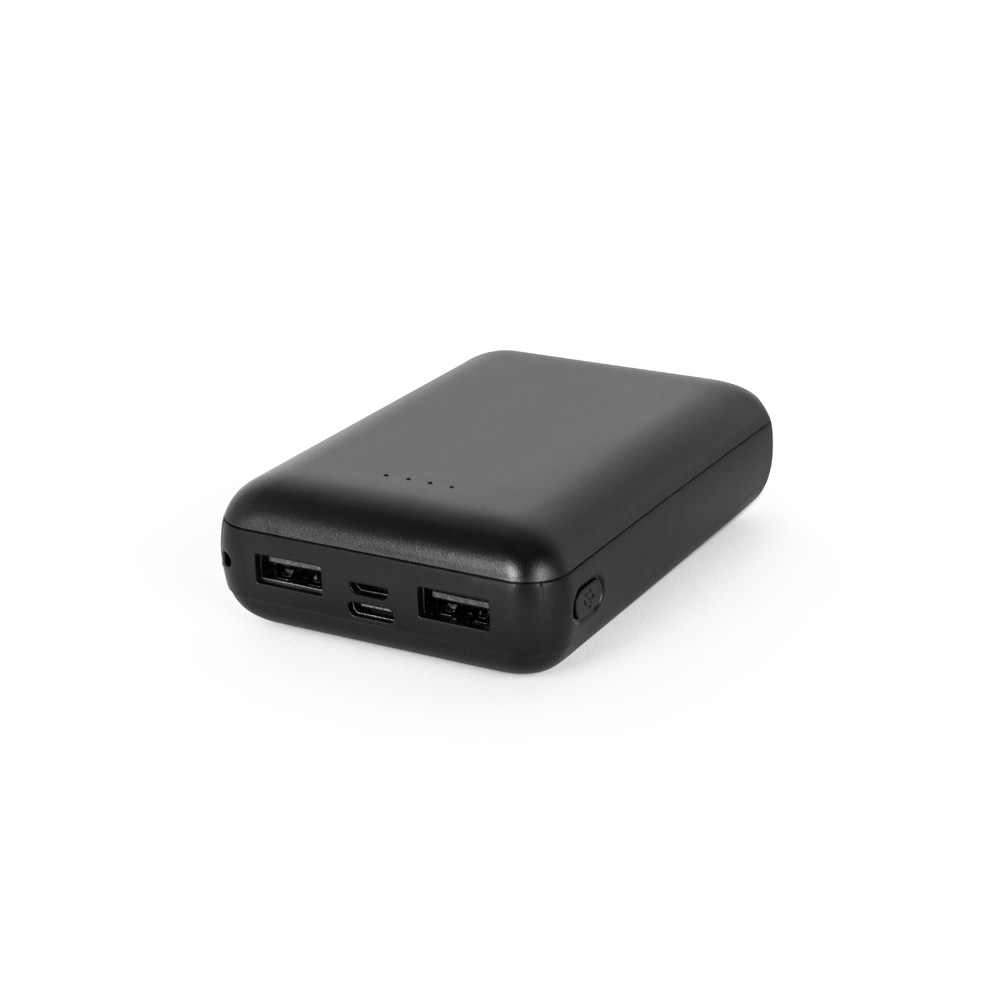Novidade 2026!!!! Bateria portáti em ABS 100% reciclado e capacidade de 10.000 mAh