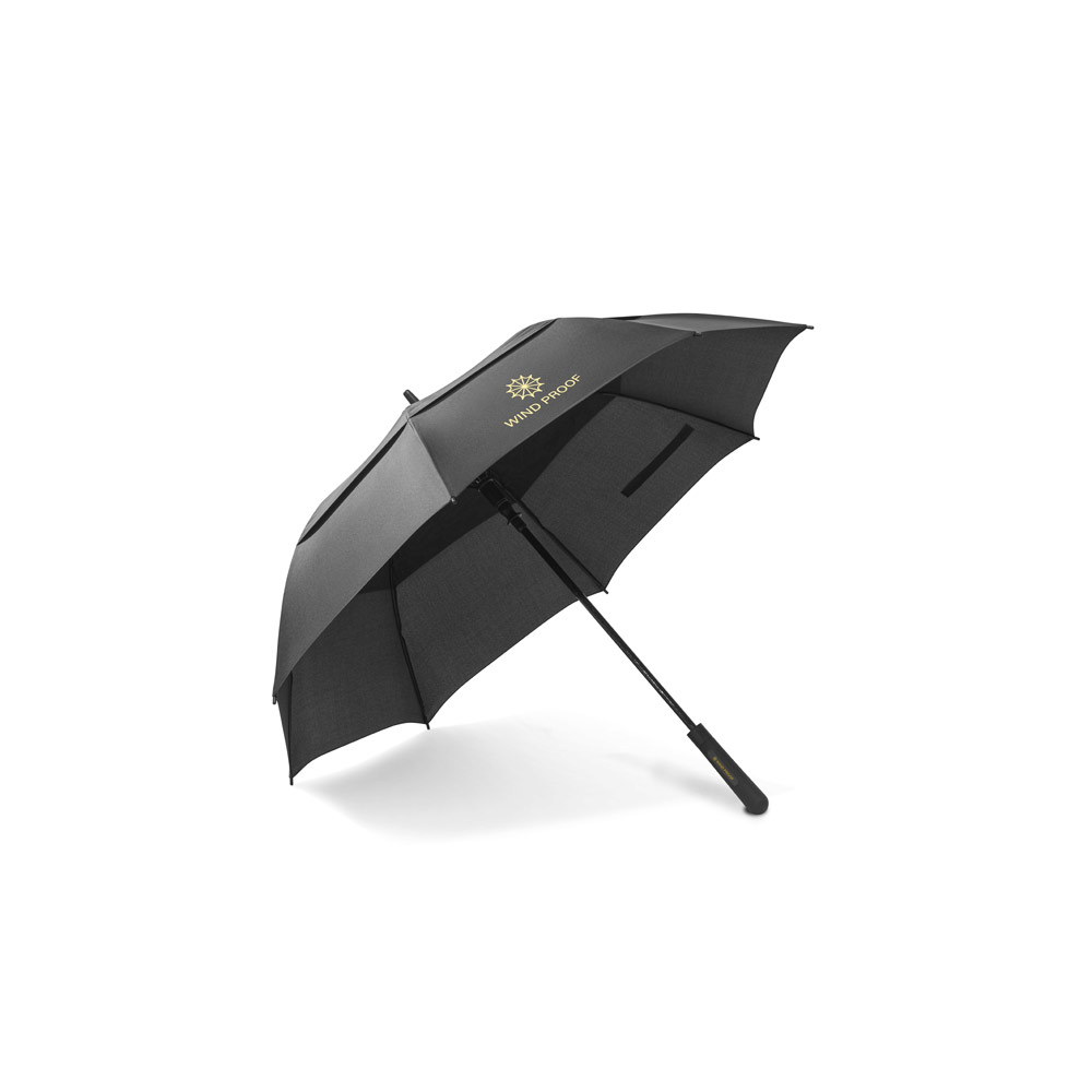 Novidade 2026!! Guarda-chuva de 27.5'' em poliéster 100% reciclado pongee 190T com abertura automática
