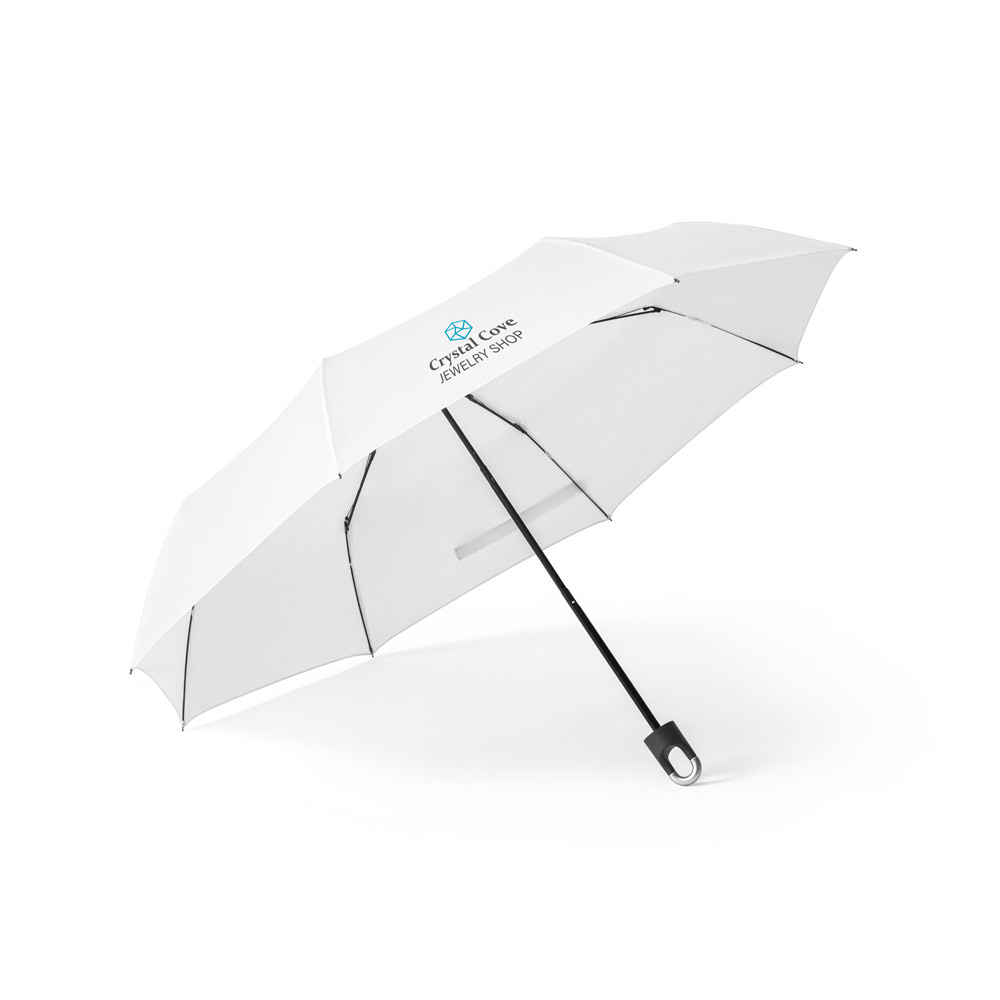 Novidade 2026!!  Guarda-chuva dobrável de 21'' em poliéster 100% reciclado pongee 190T