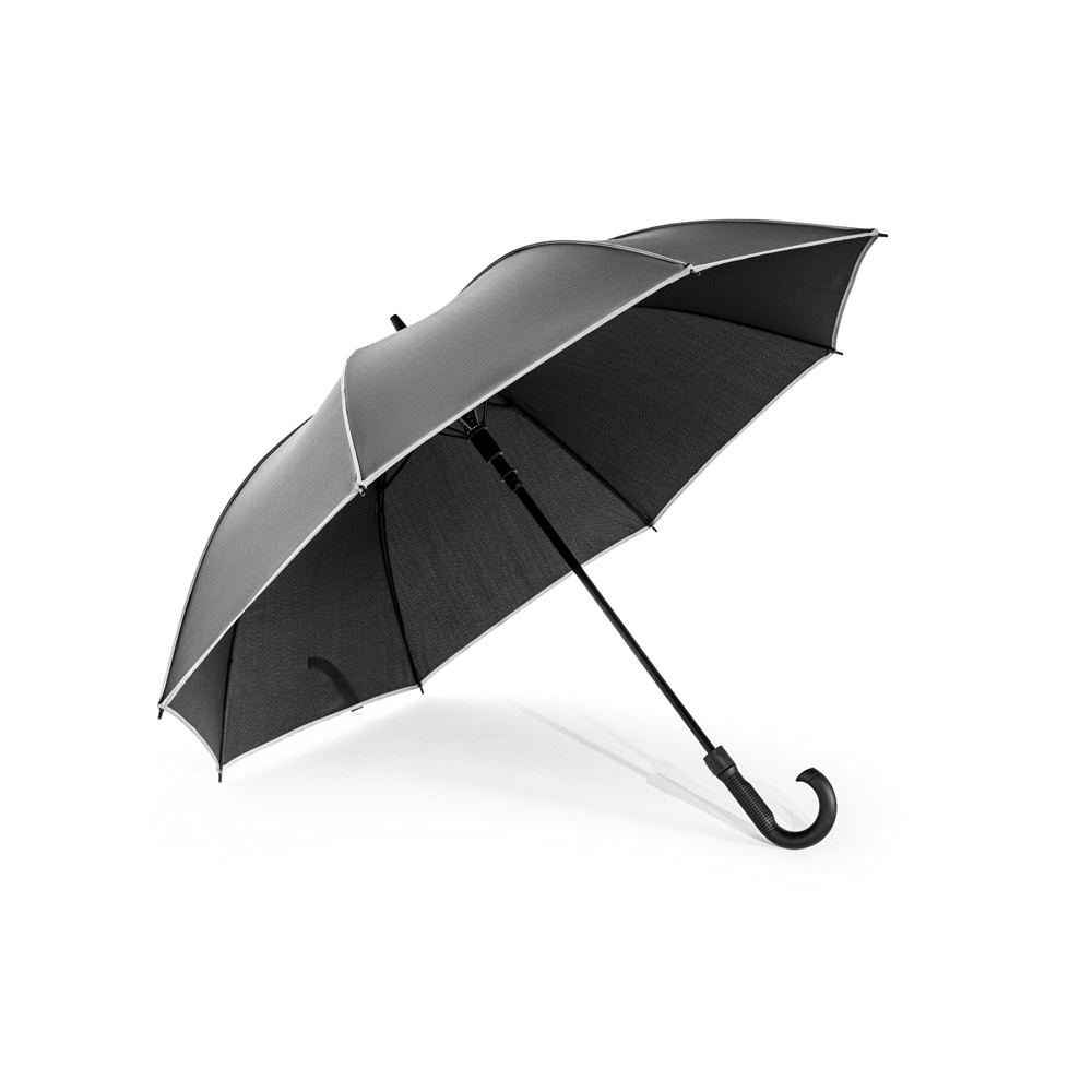 Novidade 2026!! Guarda-chuva de 27" em poliéster 100% reciclado pongee 190T à prova de vento