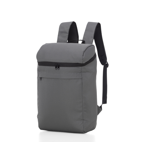 Mochila térmica tecido poliéster.  Capacidade 16 litros. 45 x 24 x 15 cm