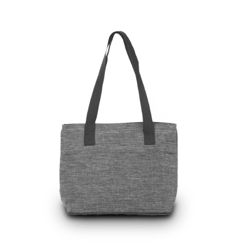 Bolsa térmica, tecido poliéster. Capacidade 4 litros. 22 x 25 x 14 cm