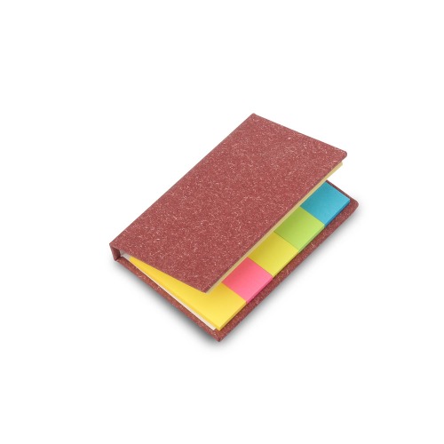 Bloco de anotações. Capa dura. 8,0 x 5,3 x 1,2cm